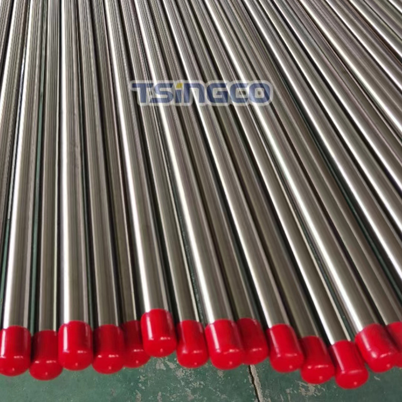 Tubo de acero inoxidable brillante 2b/Ba de alta calidad ASTM/AISI/JIS/DIN 201/304/316/321/904L